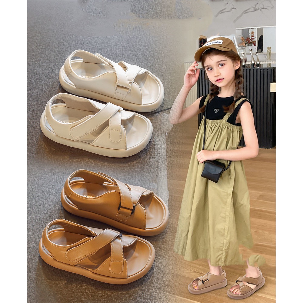 Giày Sandal Thể Thao Mùa Hè Đế Mềm Hở Ngón Thoáng Khí Dễ Phối Đồ Cho Bé Trai