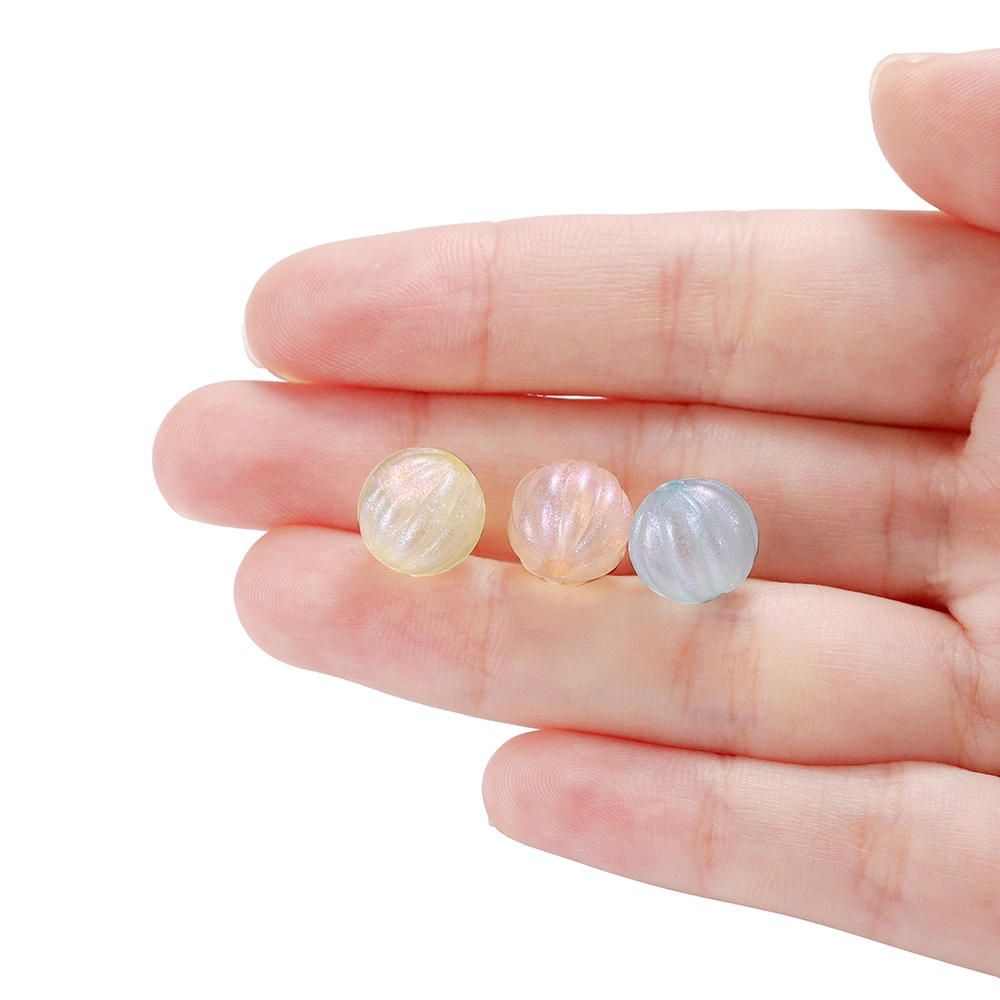 Bộ 20 hạt xỏ vòng tay ST.KUNKKA hình bí ngô xinh xắn ngộ nghĩnh