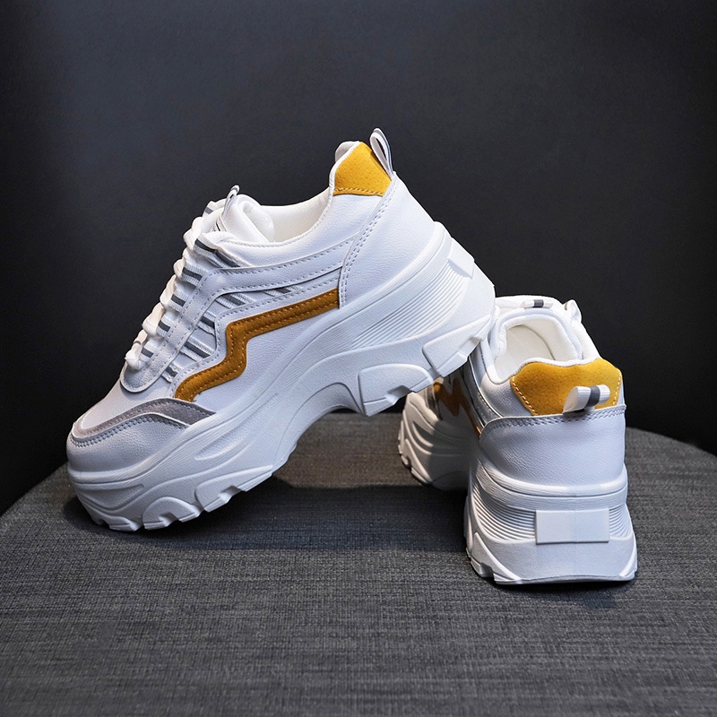 IELGY Giày Thể Thao Đế Dày Tăng Chiều Cao Dễ Phối Đồ Thời Trang Cho Nữ