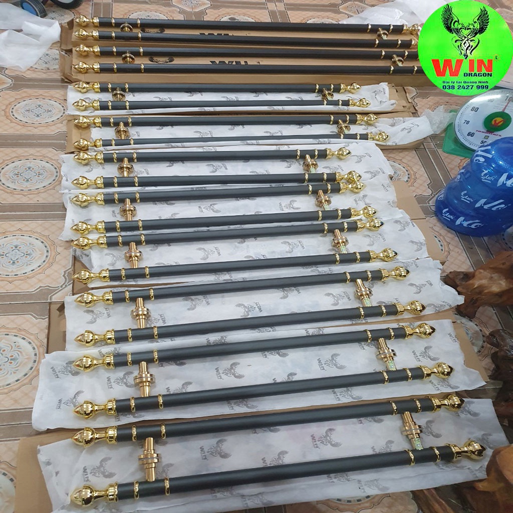 Tay nắm cửa inox màu nâu cafe giống mà nhôm xingfa,Tay cầm cửa chính,Tay búp sen