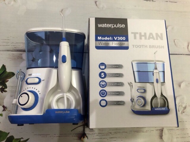 Máy tăm nước V300 Waterpulse vệ sinh răng miệng