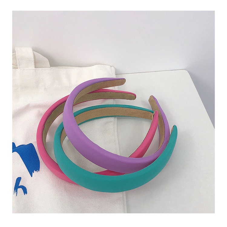 Cài tóc xốp đơn giản thời trang nhiều màu tùy chọn cho nữ