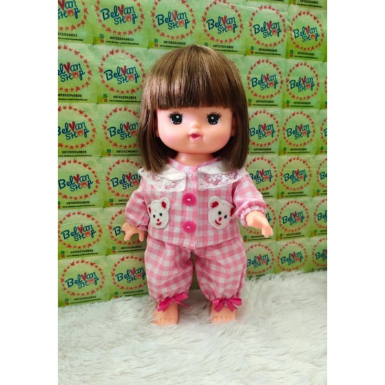 Áo Sơ Mi Màu Hồng Mellchan "Gấu Nhồi Bông"