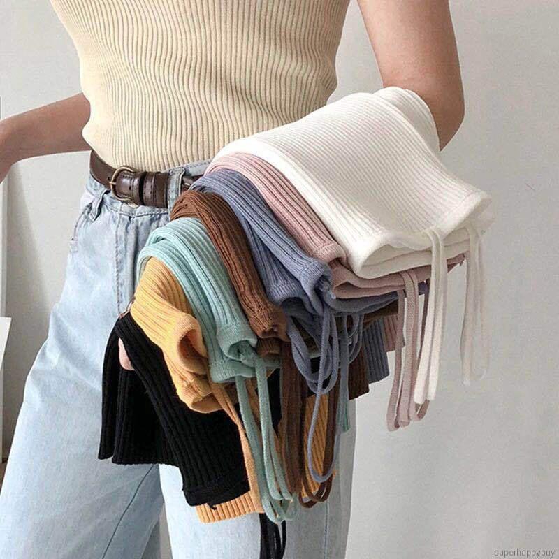 Áo 2 dây nhiều màu họa tiết trơn gợi cảm xinh xắn