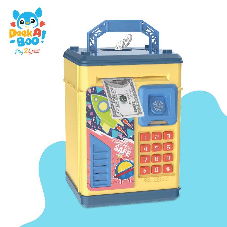 Đồ Chơi PEEK A BOO Mô Hình Két Sắt Tiết Kiệm PAB001