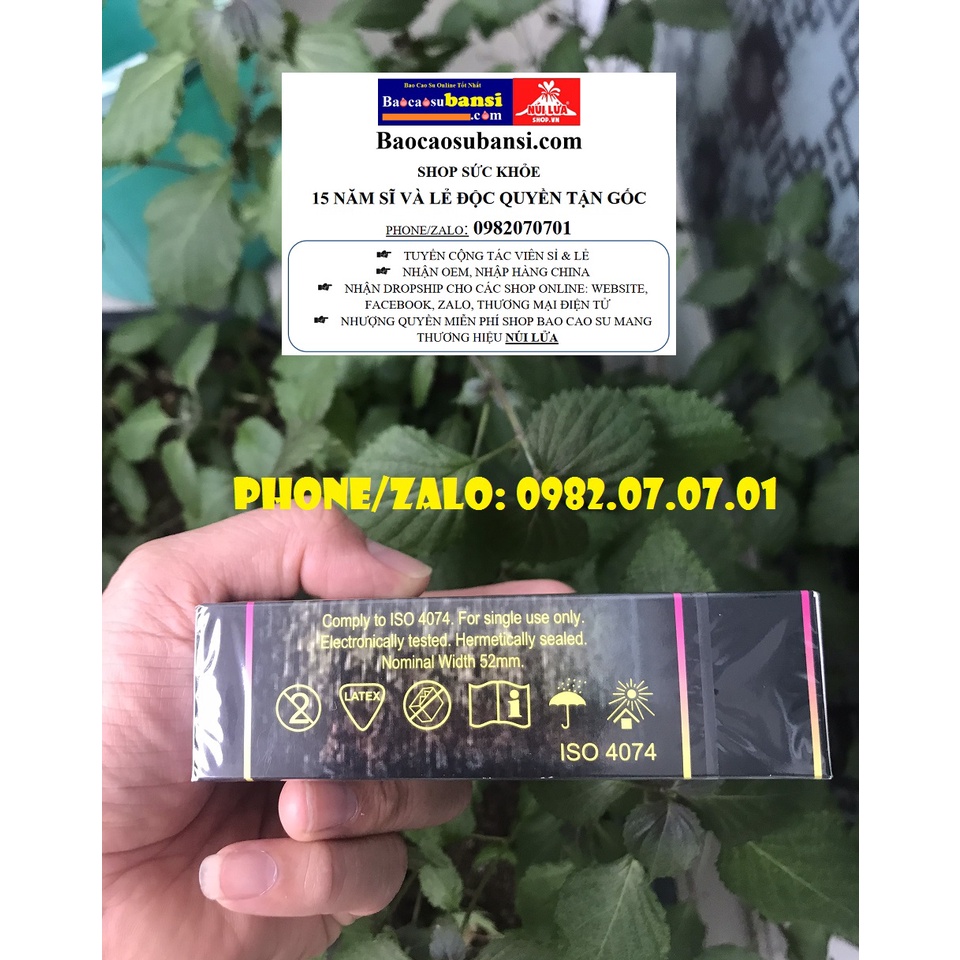 Bao Cao Su Gai Nổi Kéo Dài Thời Gian Quan Hệ Innova (Đen), Hàng Chính Hãng Malaysia, Shop Sức Khoẻ 0982070701 Phân phối