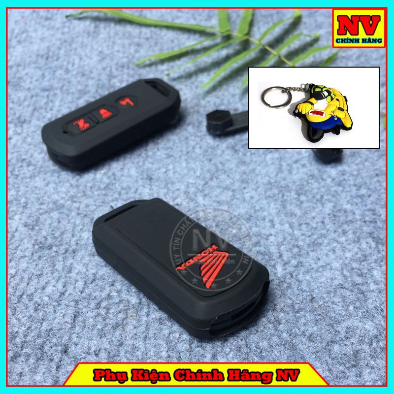 Bọc Khóa Smartkey Xe SH, SH MODE, PCX Kèm Móc Khóa Nhựa Dẻo