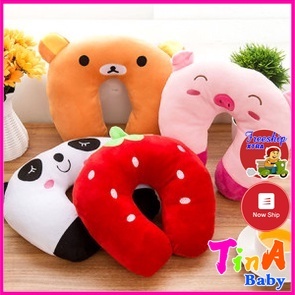 Gối chữ U kê cổ chống đau mỏi vai gáy khi đi oto, máy bay E760