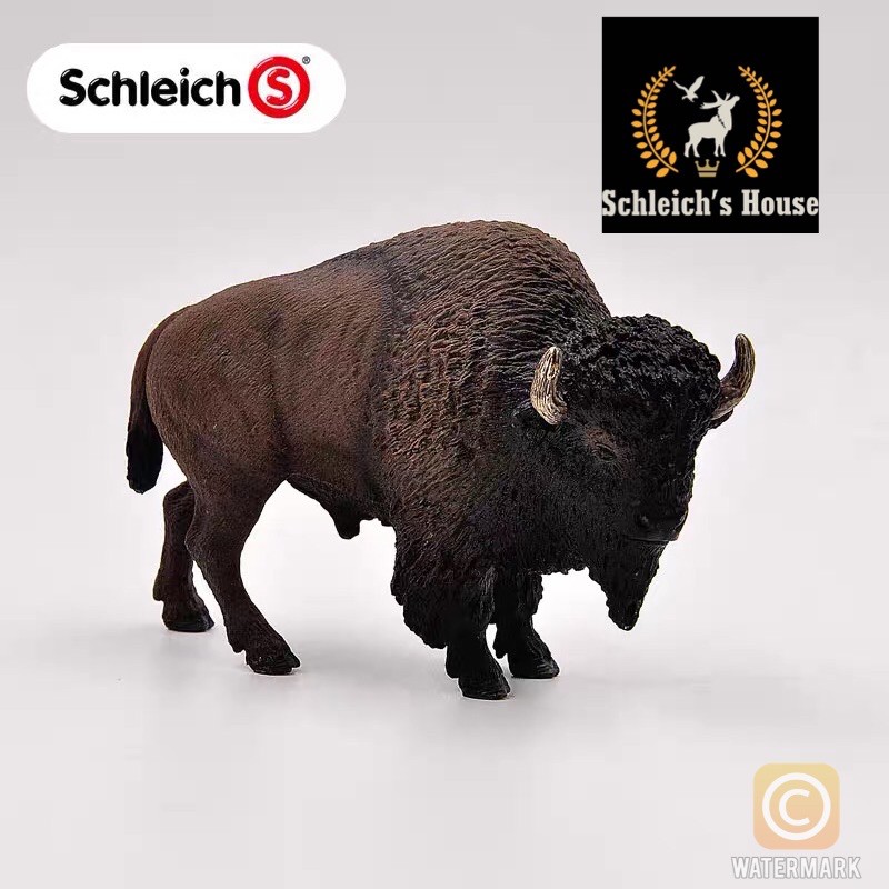 Mô hình động vật , đồ chơi con vật Schleich chính hãng Bò bison 14714 - Schleich House
