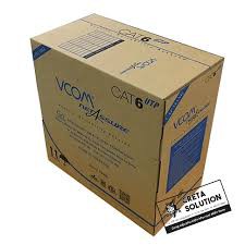 Cáp Lan VCOM Cat 6 UTP 23AWG 4PRS - PVC (305m)