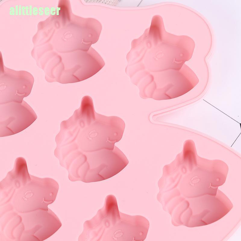 Khuôn Silicone Làm Bánh / Sô Cô La Hình Hoạt Hình 3d Dễ Thương