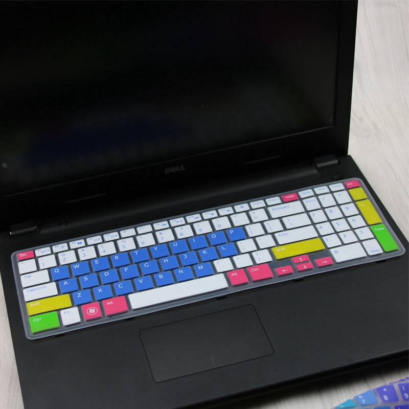 Miếng Dán Bàn Phím Laptop 15.3inch Bằng Silicon Siêu Mỏng Cho Dell 15r-9518 Ins15Rd-978 15rd-488