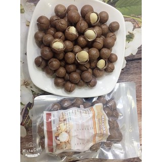 (RẺ NHẤT SHOPEE) Hạt macca úc nứt tự nhiên 0.5Kg