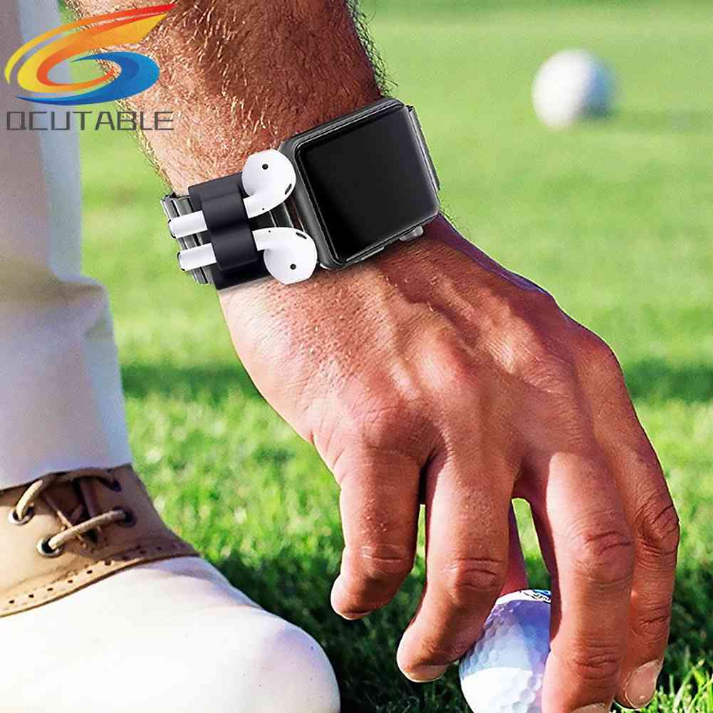 Phụ Kiện Giá Đỡ Cố Định Tai Nghe AirPods Bằng Silicone
