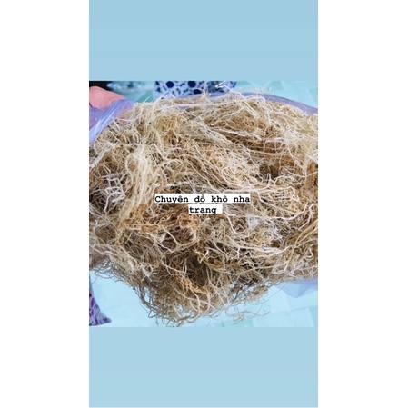 Rau câu chỉ  500g(làm gỏi ,nộm, nấu nước uống rất mát )