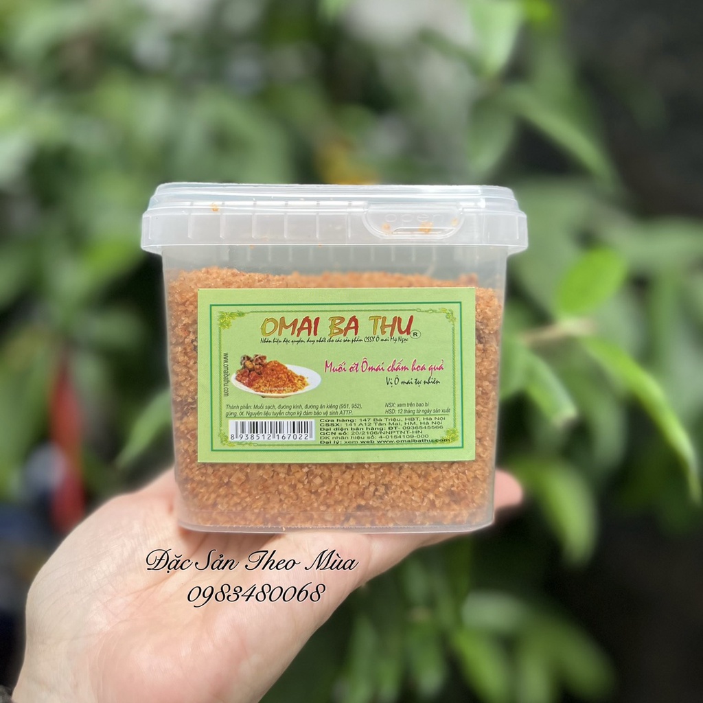 500gr - Muối Ô Mai Ba Thu - món muối nổi danh Hà Thành - Đặc Sản Hà Nội