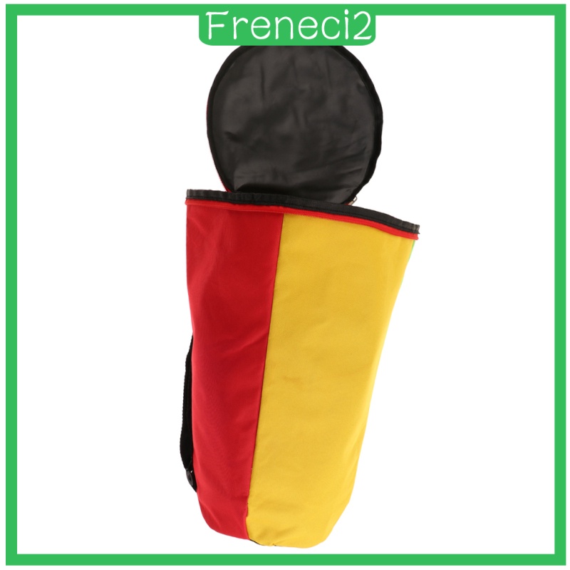 [FRENECI2] Multicolor Djembe African Drum Gig Bag Case with Shoulder Strap 8inch