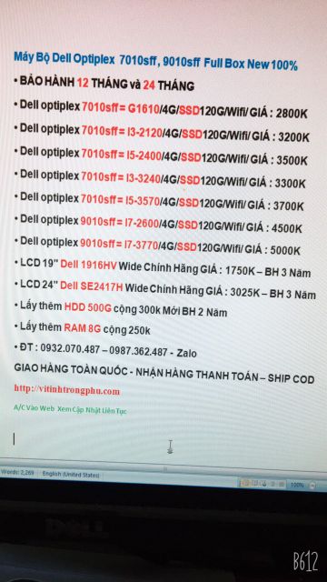 Máy Bộ Dell Optiplex 7010sff Core I5-3470 | BigBuy360 - bigbuy360.vn
