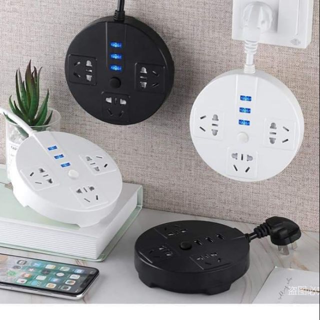 Ổ cắm điện USB đa năng độc đáo