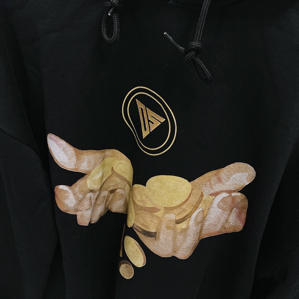 [SALE] Áo khoác nỉ Hoodie YAYSHOP unisex nam nữ chất nỉ lót bông dày dặn form rộng in Đồng Tiền | BigBuy360 - bigbuy360.vn