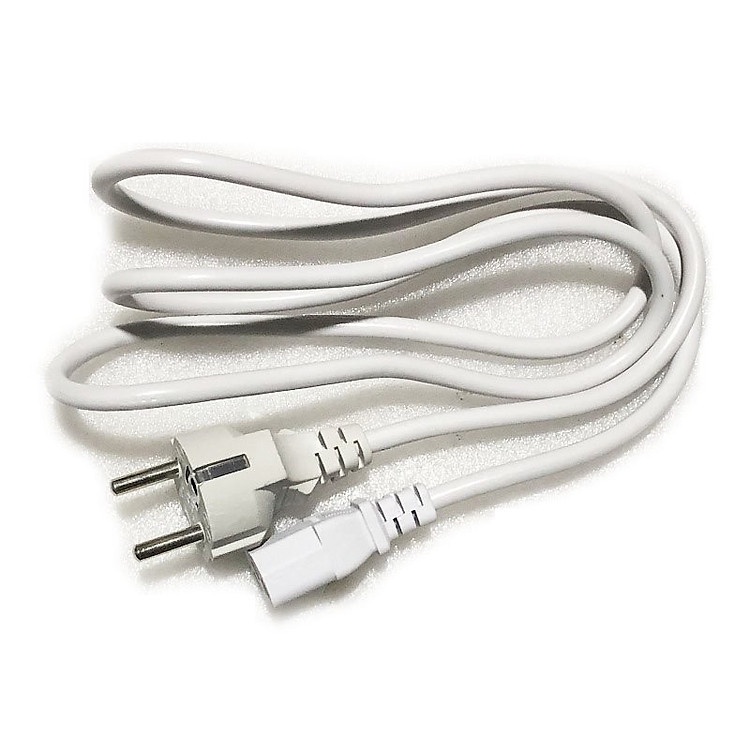 Cáp nguồn PC 1.5M màu xám loại tốt đa năng dùng cho PC, Máy in, nồi cơm điện, ấm đun nước