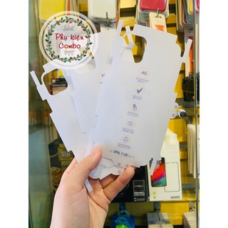 Miếng Dán PPF Mặt Sau Chống Vân Tay Cho iPhone 11, Dán Lưng iPhone