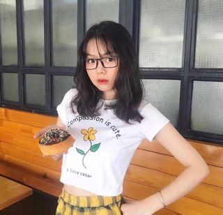 (CÓ VIDEO ẢNH THẬT) Áo croptop cobe tee