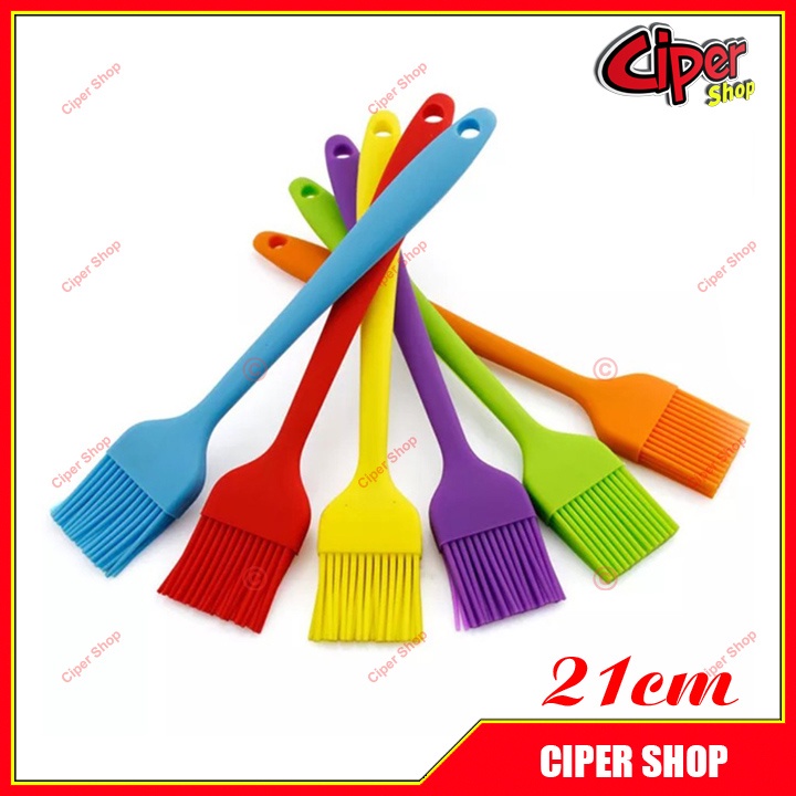 Cọ - chổi silicon đúc cao cấp  21cm - 1 Cây