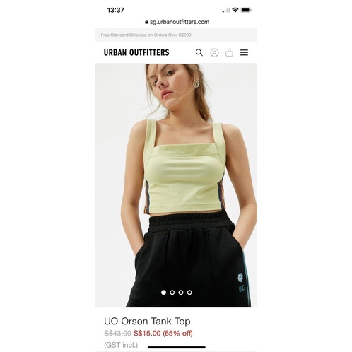 CROP BDG sọc hông bigsize [virusplussize] ảnh chụp tại shop