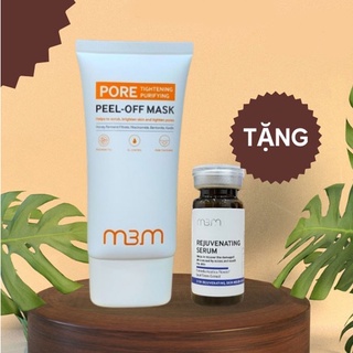 Gel mặt nạ lột Peel-Off Mask M3M, Tặng Tinh chất phục hồi, tái tạo trẻ hóa Regenerating Serum M3M