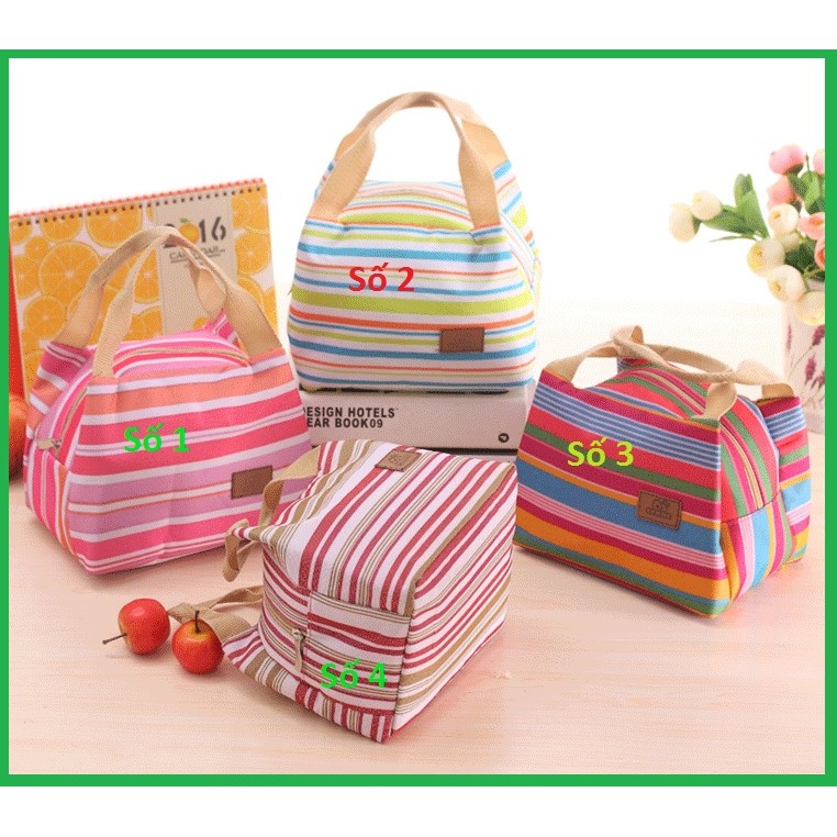 Túi giữ nhiệt Lunch bag kèm thanh đá khô giữ lạnh | BigBuy360 - bigbuy360.vn