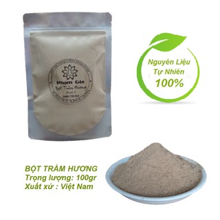 Bột trầm hương 100gr loại 2 nguyên chất 100%