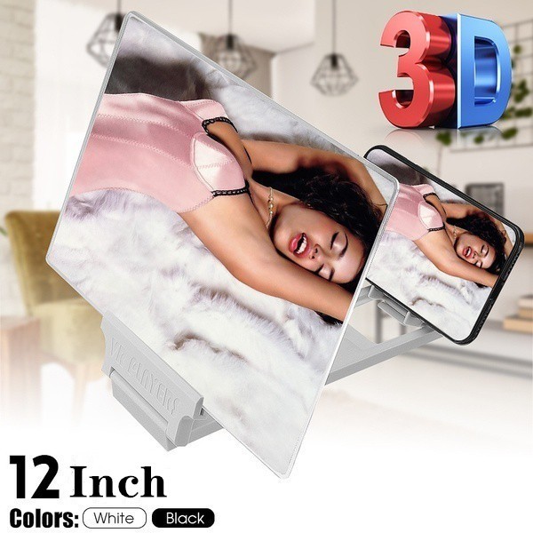 Bộ Khuếch Đại Màn Hình Điện Thoại Di Động 8 '' 3d Hd