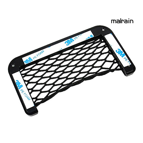 Túi lưới đựng điện thoại gắn sau ghế xe ô tô tiện dụng