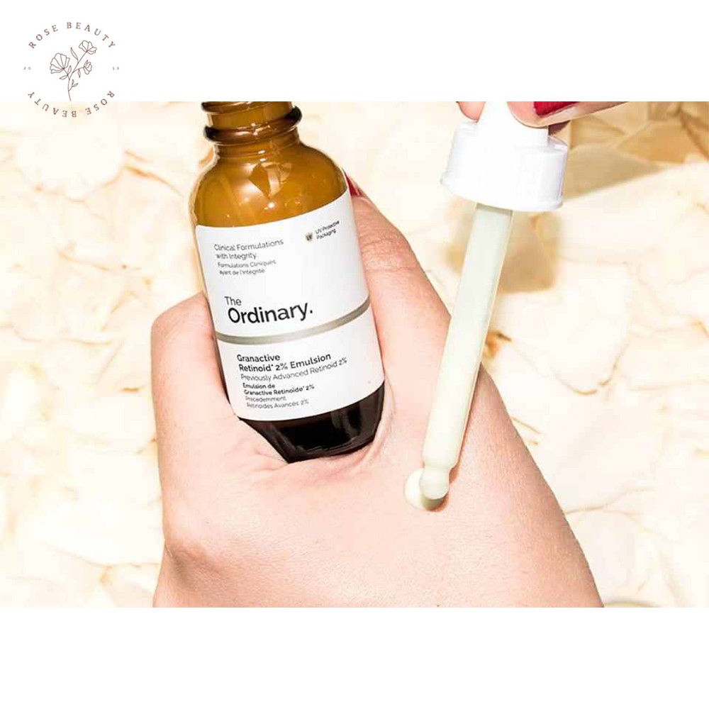 (BILL MỸ) Serum The Ordinary Granactive Retinoid 2% Emulsion và In Squalane, Retinol 1% Squalane chống lão hóa