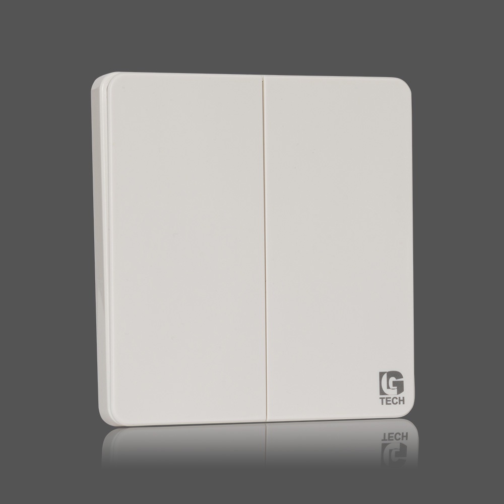 Công tắc đôi tràn viền 1 chiều và 2 chiều Lgtech LG-AB-K1-0002 cao cấp