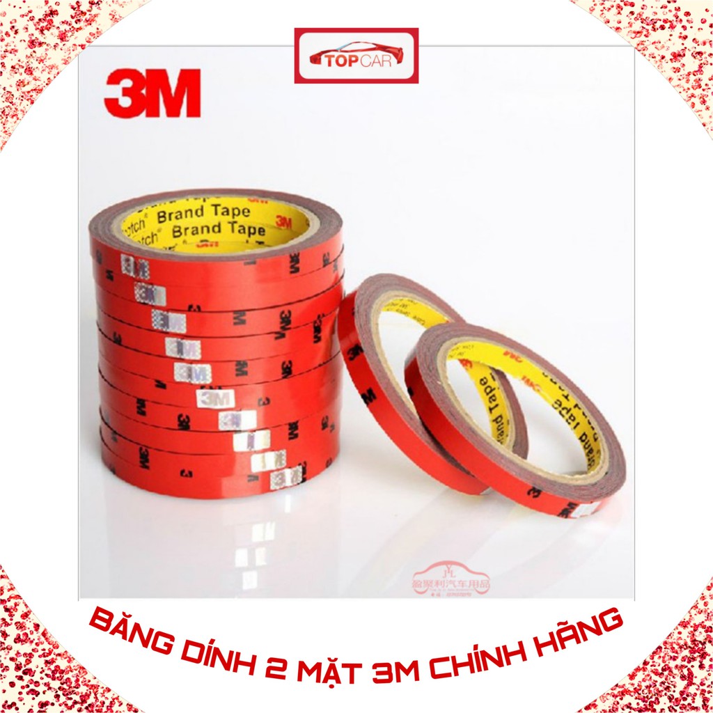 ⚡SIÊU SALE⚡ Băng Keo 3M Dài 3 Mét Dán 2 Mặt Cường Lực | Dán Đồ Chơi Xe, Dán Đồ Lên Tường, Tủ...