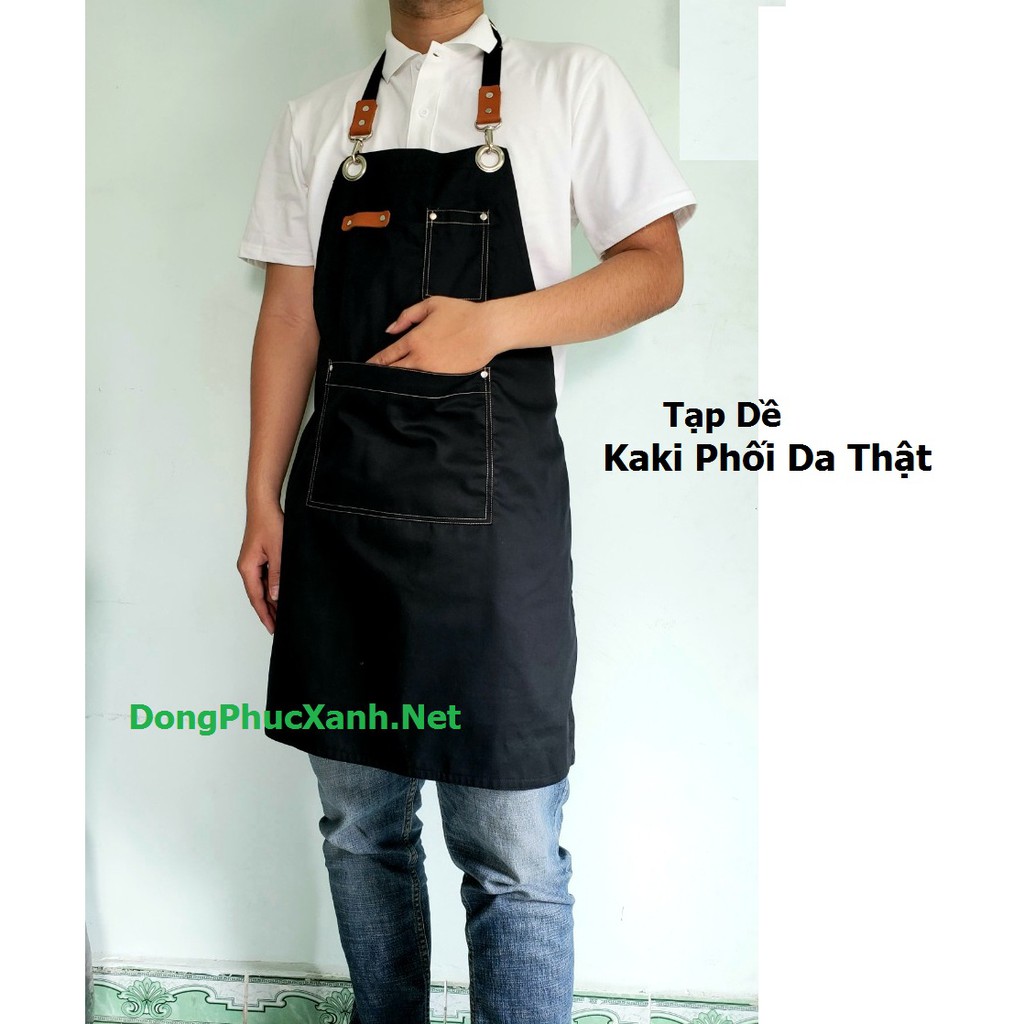 Tạp Dề Pha Chế Dùng Cho Cả Nam /Nữ Cao Cấp Tạp dề phục vụ Tạp dề cho nhân viên pha chế | BigBuy360 - bigbuy360.vn