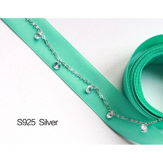 LẮC TAY NỮ BẠC 925 ĐÍNH ĐÁ PHA LÊ BV01