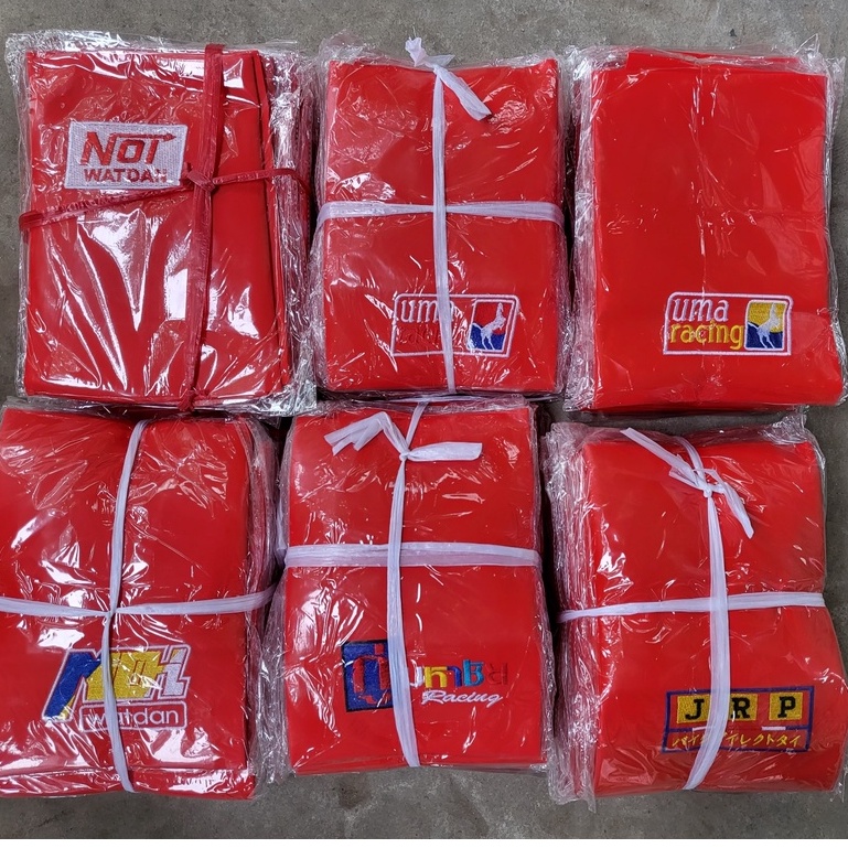 Da yên Thái Chữ Thêu cao cấp dành cho xe số Exciter Winner Dream Wave