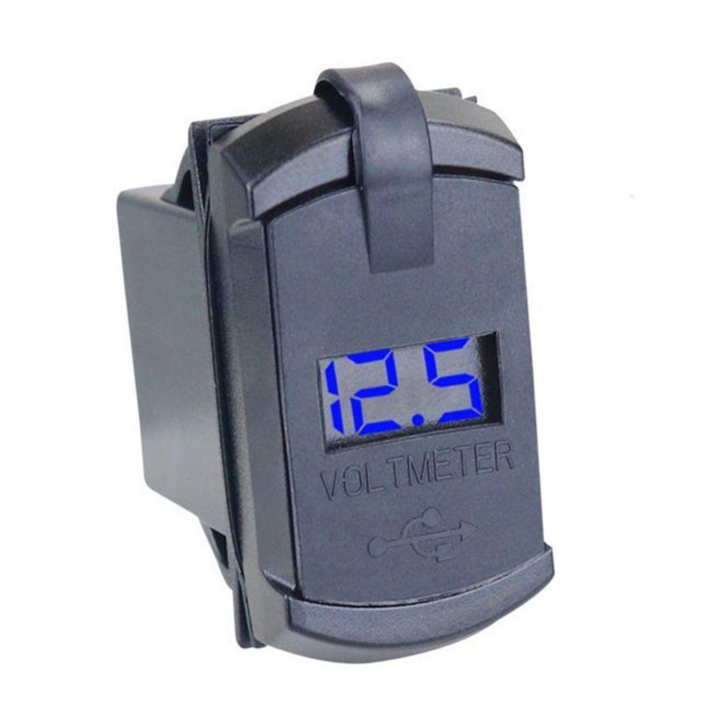 MYRONGVN Ổ CắM SạC 12V 24V LED Cho Xe Hơi