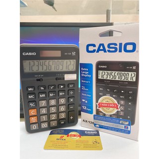 Máy tính tiền CASIO AX12B bảo hành 7 năm