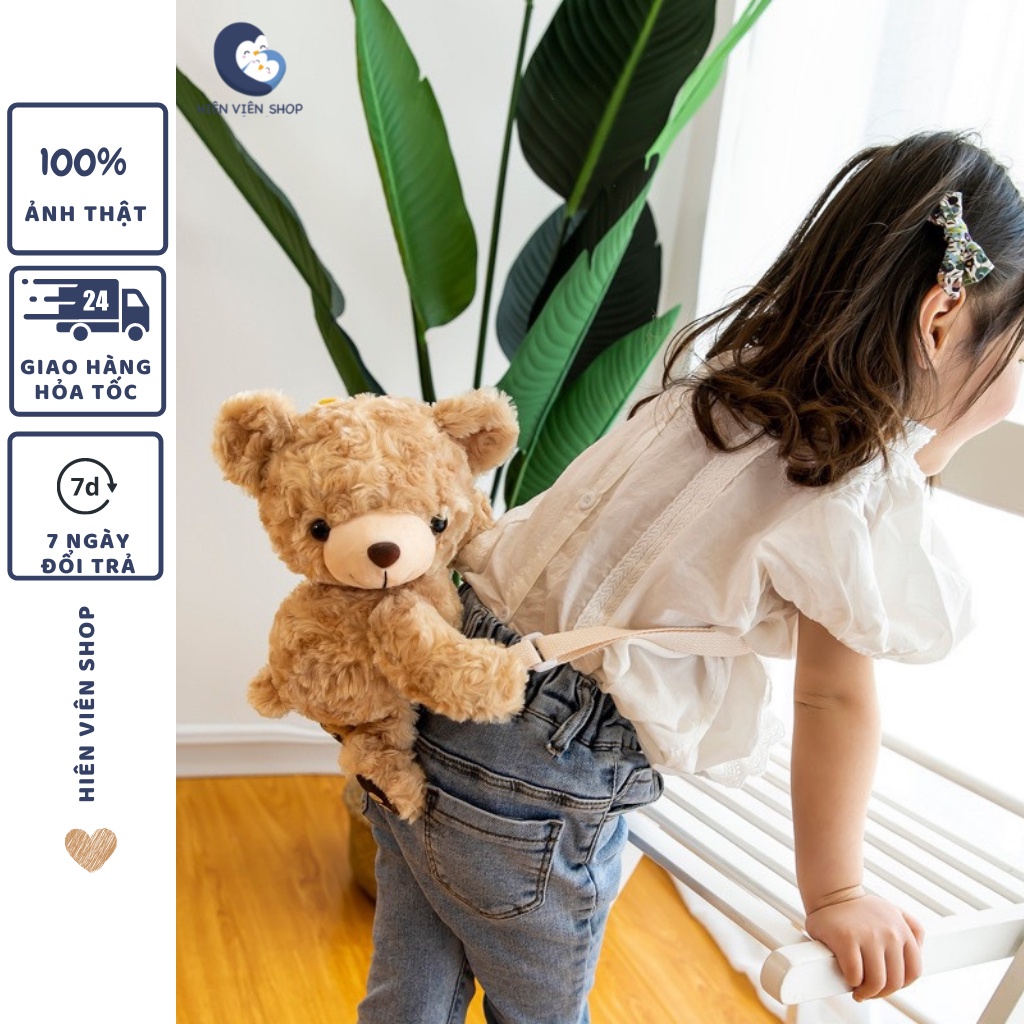 Túi đeo chéo cho bé- gấu bông