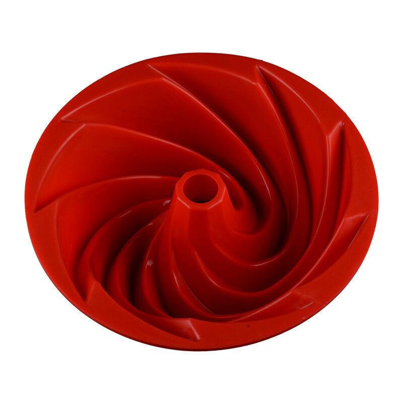Khuôn Silicone Làm Bánh Không Dính Tạo Hình Xoắn Ốc 3D DIY