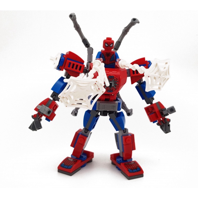 Đồ Chơi Lắp Ráp Lego Hình Người Nhện Avengers Captain America Mecha