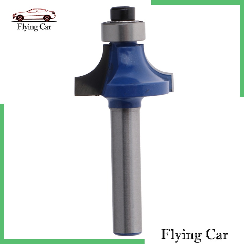 [giá giới hạn] 1/4 Shank Woodworking Router Bit Radius Round Over Dual Edge Cutter 1/2''