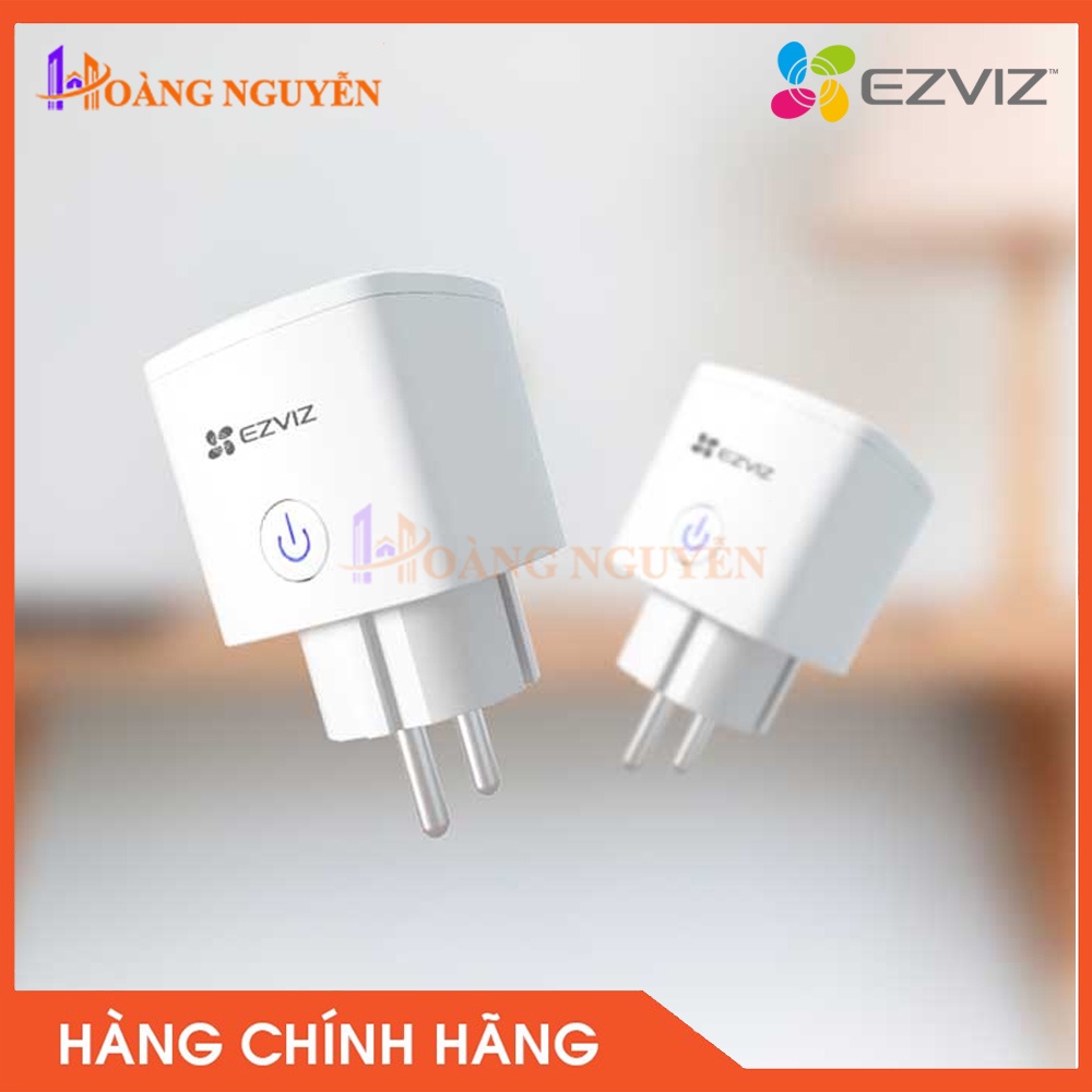 [NHÀ PHÂN PHỐI] Ổ cắm thông minh T30A-10A-EU EZVIZ - Chức Năng Bật, Tắt Từ Xa, Có Thể Điều Chỉnh Độ Sáng Đèn Chỉ Thị