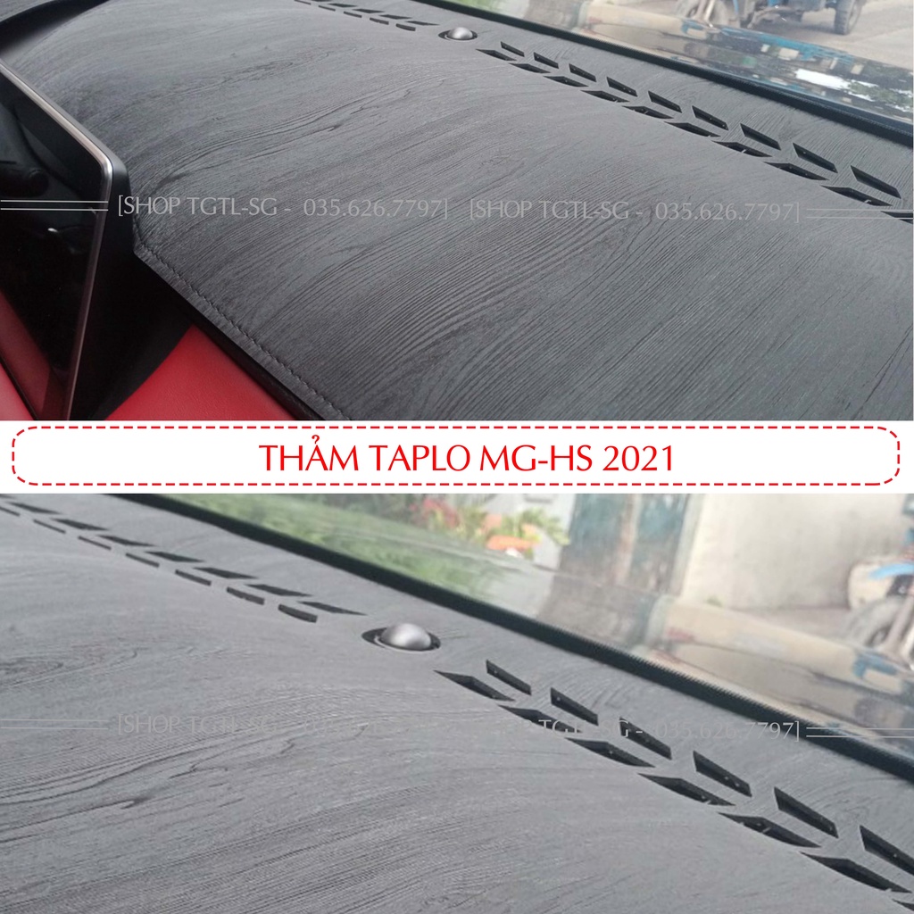 [Mg Hs-2020] Thảm bảo vệ Taplo oto loại da vân gỗ,da cacbon,da nỉ đen và nhung lông cừu dày 3 lớp