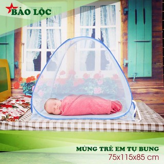 Mùng chụp tự bung trẻ em cao cấp Bảo Lộc (không cửa)