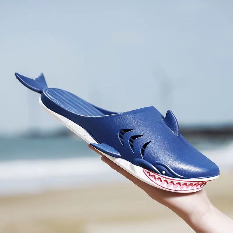 Dép Sandal bou277 Chống Trượt In Họa Tiết Hoạt Hình Dễ Thương Thời Trang Mùa Hè Cho Nam